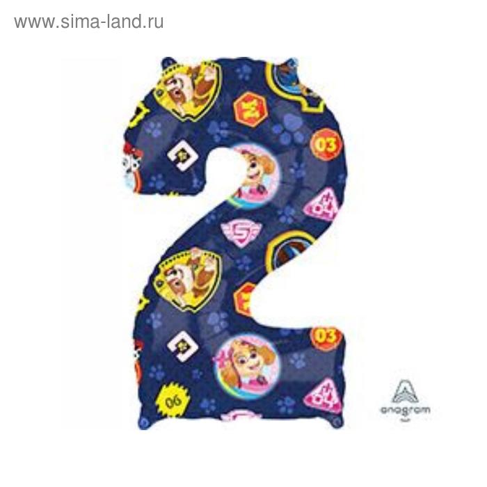 Шар фольгированный 26" «Щенячий патруль», цифра 2
Шар фольгированный 26" «Щенячий патруль», цифра 2