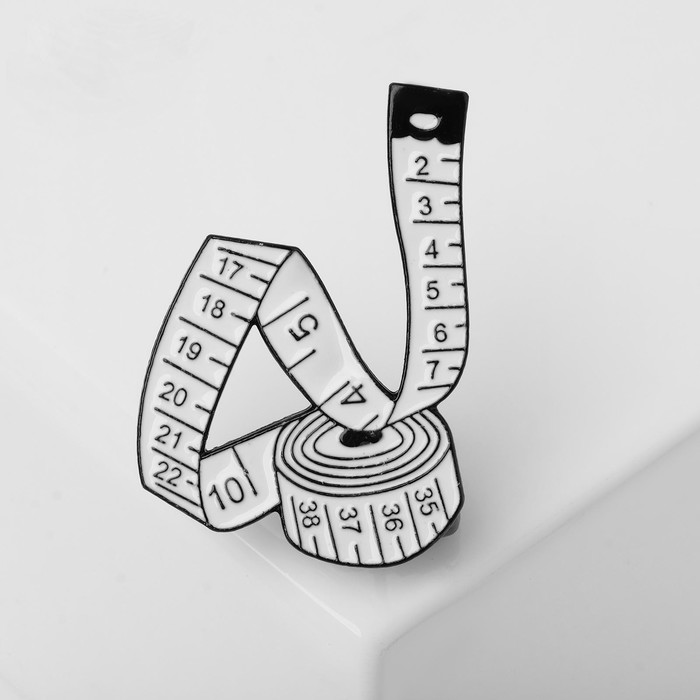 Значок "Лента сантиметровая", цвет белый
Значок "Лента сантиметровая", цвет белый