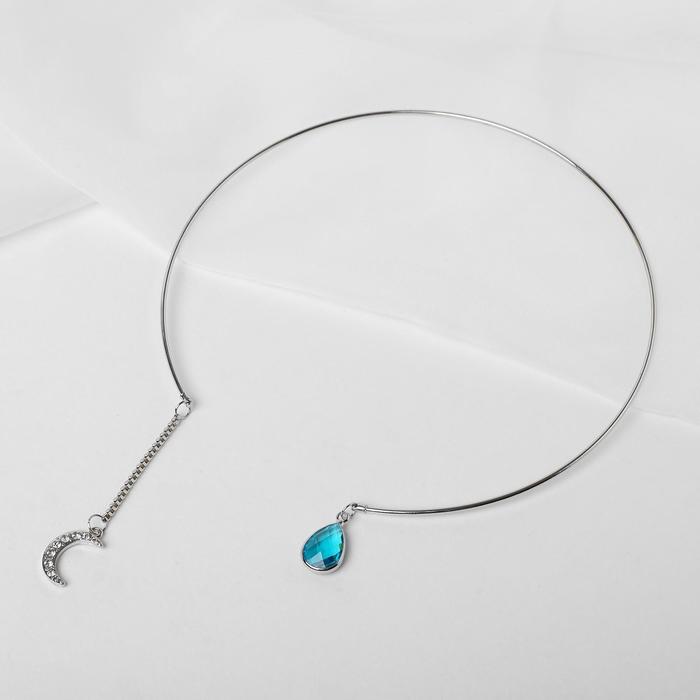 Колье "Ноэль" месяц, цвет бело-голубой в серебре, 13 см
Колье "Ноэль" месяц, цвет бело-голубой в серебре, 13 см