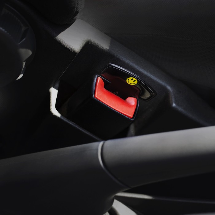 Заглушка ремня безопасности "Смайл", металлическая, черный
Заглушка ремня безопасности "Смайл", металлическая, черный