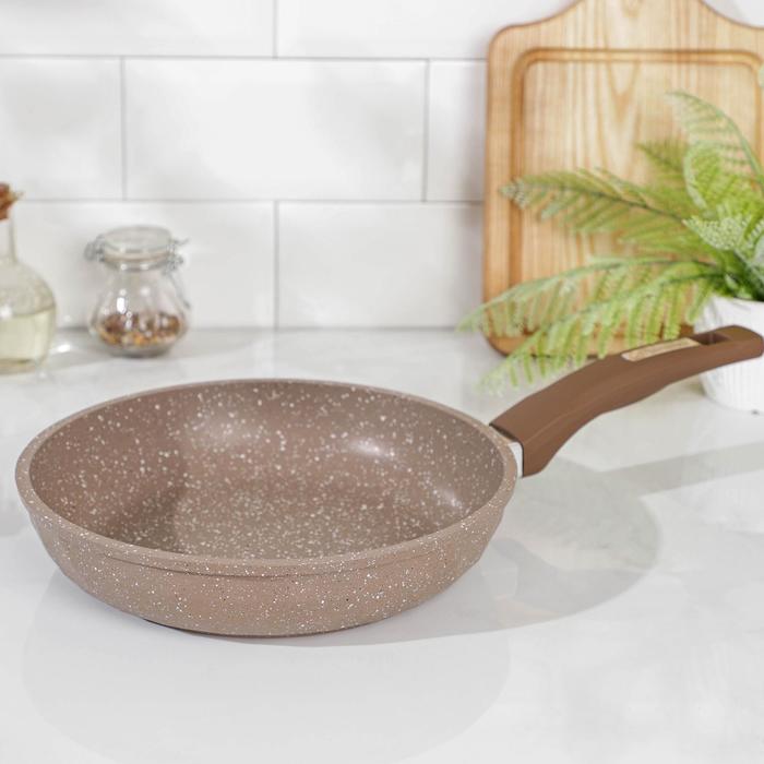 Сковорода «Гранит brown brilliant», d=22 см, антипригарное покрытие
Сковорода «Гранит brown brilliant», d=22 см, антипригарное покрытие