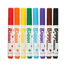 Фломастеры Maxi 8 цветов Centropen "Bigga Markers", 7.5 мм утолщенные, смываемые, картонная упаковка, европодвес
Фломастеры Maxi 8 цветов Centropen "Bigga Markers", 7.5 мм утолщенные, смываемые, картонная упаковка, европодвес