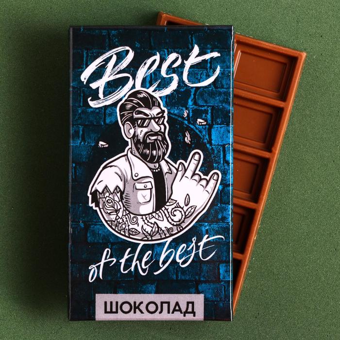 Шоколад молочный Best of the best: 27 г.
Шоколад молочный Best of the best: 27 г.