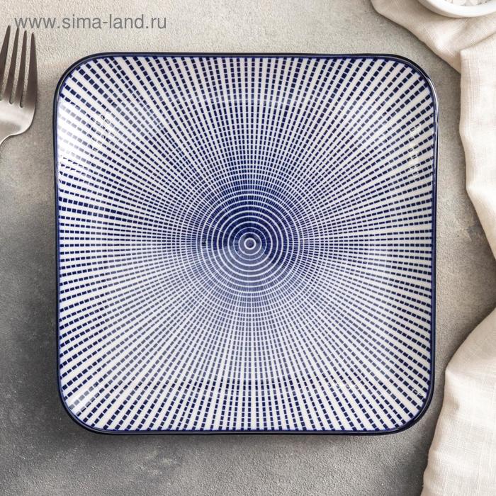 Тарелка квадратная «Нуар», 20×20 см
Тарелка квадратная «Нуар», 20×20 см