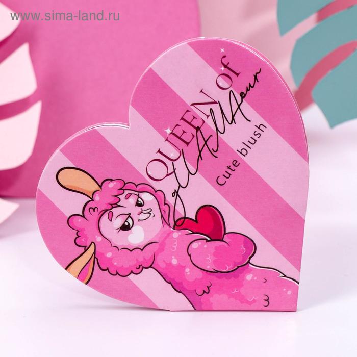 Запечённые румяна Queen of gllamaour, оттенок натурально-розовый
Запечённые румяна Queen of gllamaour, оттенок натурально-розовый