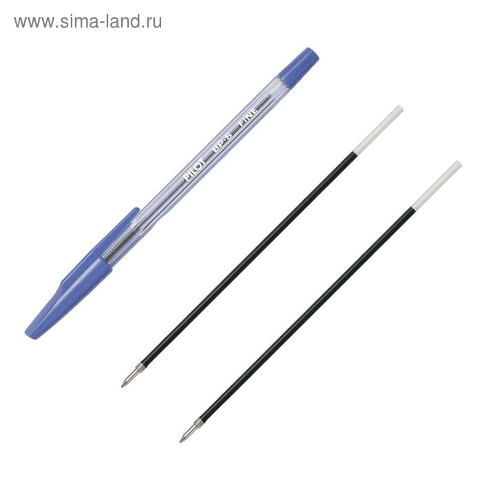 Набор ручка шариковая Pilot, синяя, 0.7мм + 2 смен. стержня
Набор ручка шариковая Pilot, синяя, 0.7мм + 2 смен. стержня