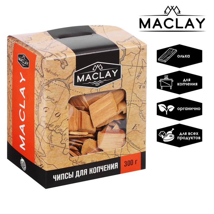 Щепа для копчения MACLAY
Щепа для копчения MACLAY