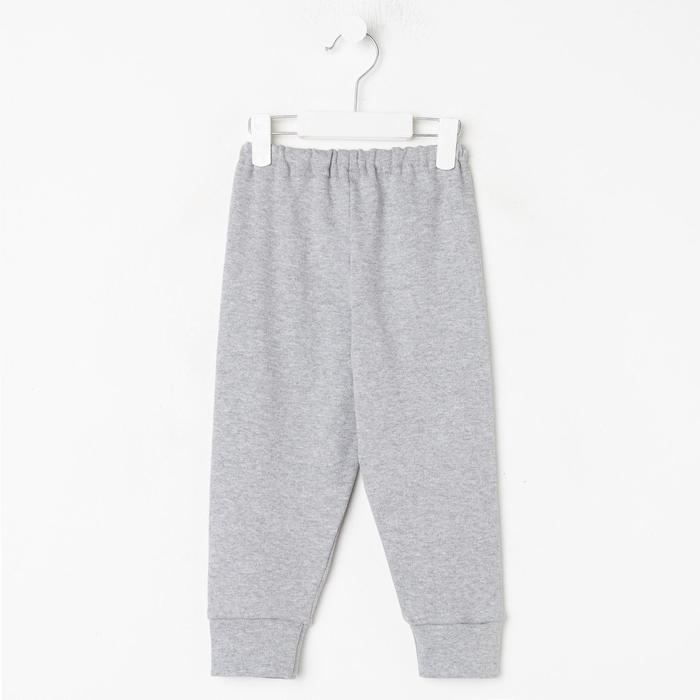 Брюки детские, цвет серый, рост 98-104 см
Брюки детские, цвет серый, рост 98-104 см