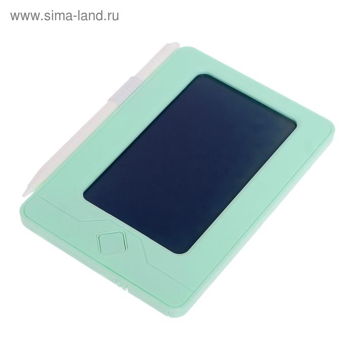 Планшет для рисования LCD, с ручкой, 10 × 13 см, МИКС 
Планшет для рисования LCD, с ручкой, 10 × 13 см, МИКС
