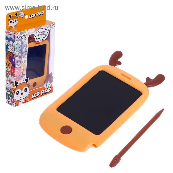 фото Планшет для рисования lсd, «лось» мини, с ручкой