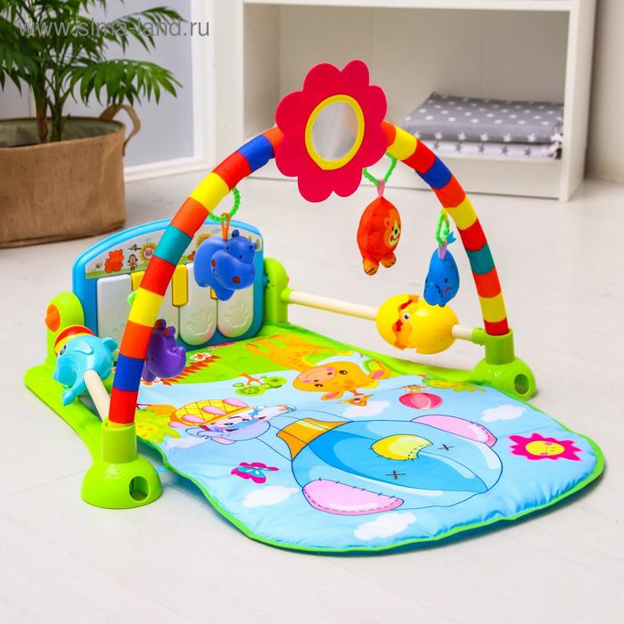 Развивающий коврик «Пианино», муз.,игрушки, зеркало
Развивающий коврик «Пианино», муз.,игрушки, зеркало