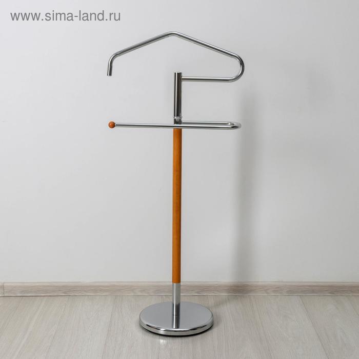 Вешалка напольная для одежды «Слуга», 29×48×109 см