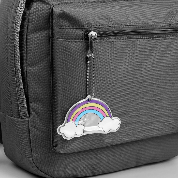 Светоотражающий элемент «Радуга», 8 × 5 см, цвет разноцветный
Светоотражающий элемент «Радуга», 8 × 5 см, цвет разноцветный