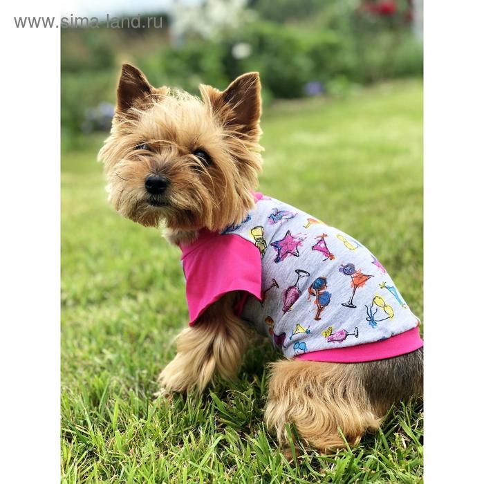 Футболка Osso с рюшей для собак «Пляж», размер 32 (ДС 32, ОГ 39-41 см)
Футболка Osso с рюшей для собак «Пляж», размер 32 (ДС 32, ОГ 39-41 см)