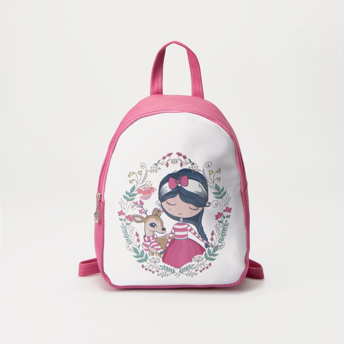 Рюкзак детский, отдел на молнии, цвет розовый
Рюкзак детский, отдел на молнии, цвет розовый