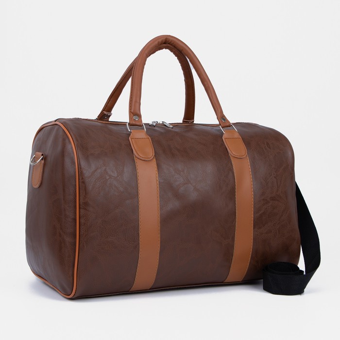 Сумка дорожная на молнии, цвет коричневый
Сумка дорожная на молнии, цвет коричневый