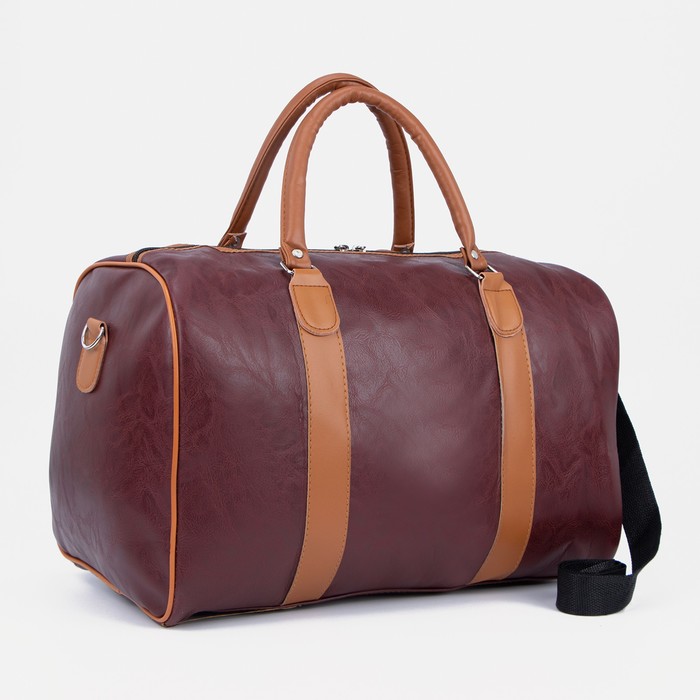 Сумка дорожная на молнии, цвет коричневый
Сумка дорожная на молнии, цвет коричневый