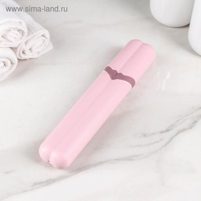 Футляр для зубной щётки, 19,5 см, цвет МИКС
Футляр для зубной щётки, 19,5 см, цвет МИКС