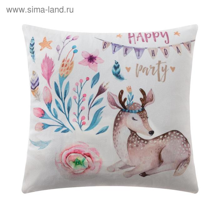 Наволочка декоративная Крошка Я "Party" 40 х 40 см, 100% полиэстер
Наволочка декоративная Крошка Я "Party" 40 х 40 см, 100% полиэстер