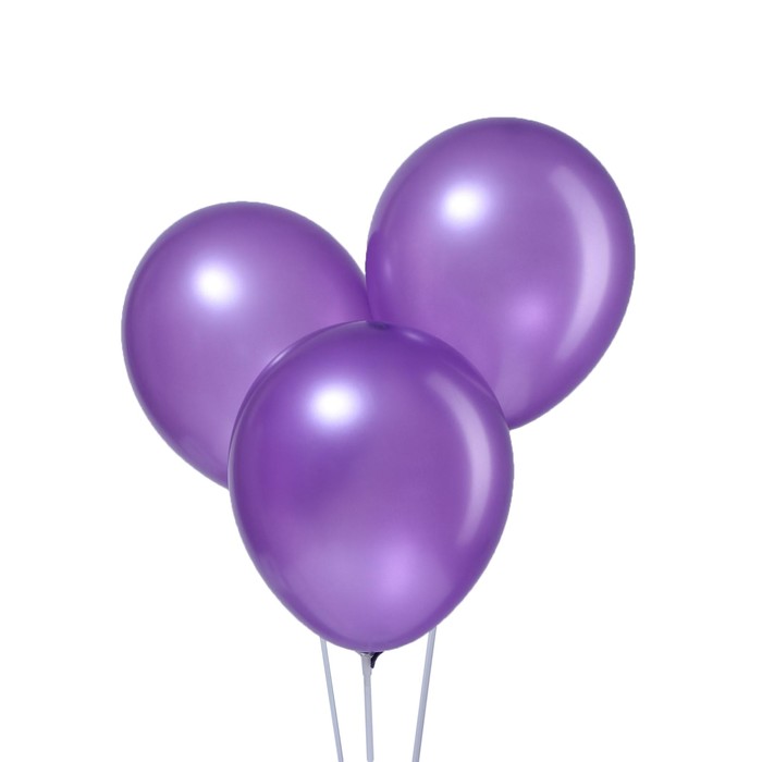 Шар латексный 12", металл, набор 100 шт., цвет фиолетовый 
Шар латексный 12", металл, набор 100 шт., цвет фиолетовый