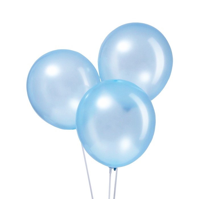 Шар латексный 12", металл, набор 100 шт., цвет голубой
Шар латексный 12", металл, набор 100 шт., цвет голубой