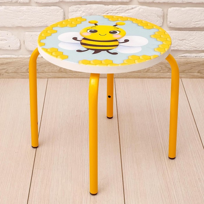 Стул-табурет «Пчёлка», на металлокаркасе
Стул-табурет «Пчёлка», на металлокаркасе
