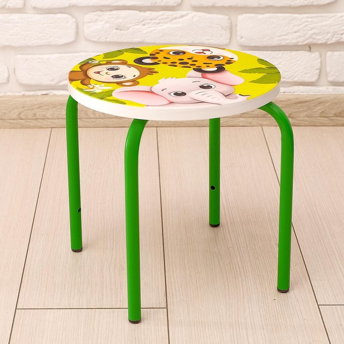 Стул-табурет «Зверята», на металлокаркасе
Стул-табурет «Зверята», на металлокаркасе