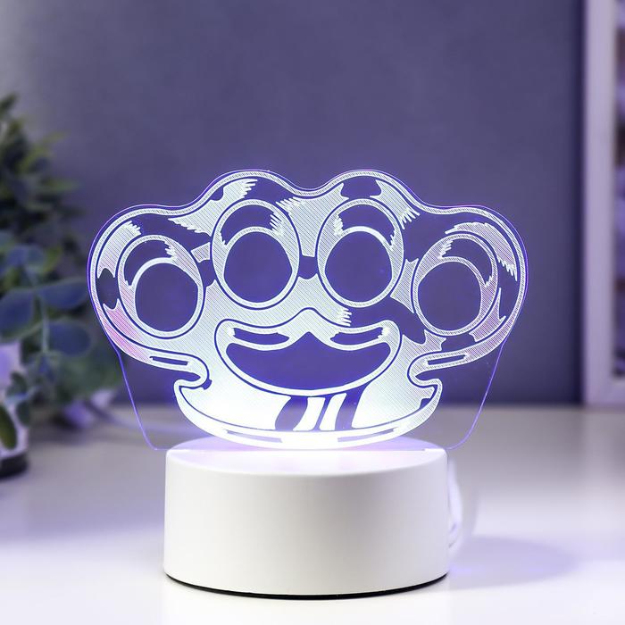 Светильник "Кастет" LED RGB от сети 9,5х15х14 см
Светильник "Кастет" LED RGB от сети 9,5х15х14 см