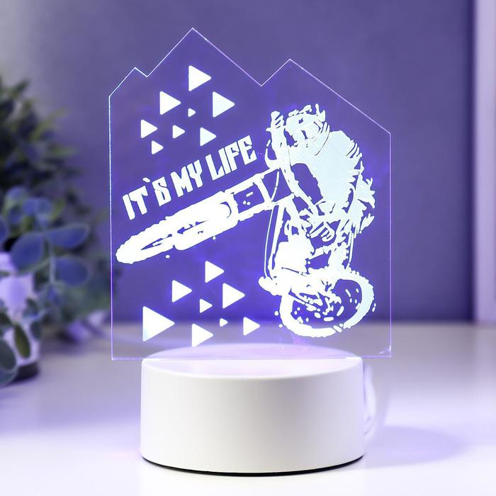 Светильник "Мото" LED RGB от сети 9,5х12х18,5 см
Светильник "Мото" LED RGB от сети 9,5х12х18,5 см