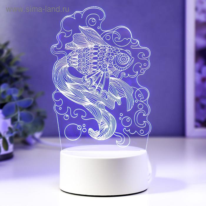 Светильник "Карась" LED RGB от сети 9,5х11х20 см
Светильник "Карась" LED RGB от сети 9,5х11х20 см