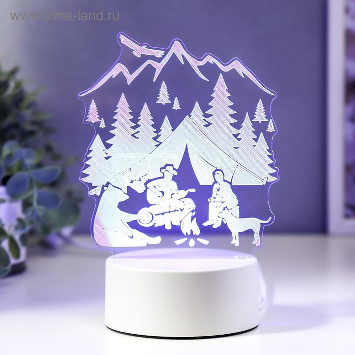 Светильник "Туризм" LED RGB от сети 9,5х13х18 см
Светильник "Туризм" LED RGB от сети 9,5х13х18 см