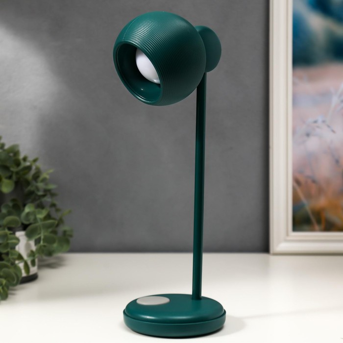Лампа настольная 16044/1GR LED 4Вт 3 режима АКБ USB зеленый 10,5х10,5х31 см 
Лампа настольная 16044/1GR LED 4Вт 3 режима АКБ USB зеленый 10,5х10,5х31 см