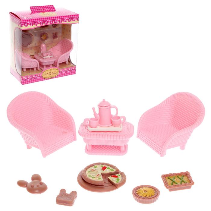 Набор мебели для кукол «Уют-5», МИКС
Набор мебели для кукол «Уют-5», МИКС