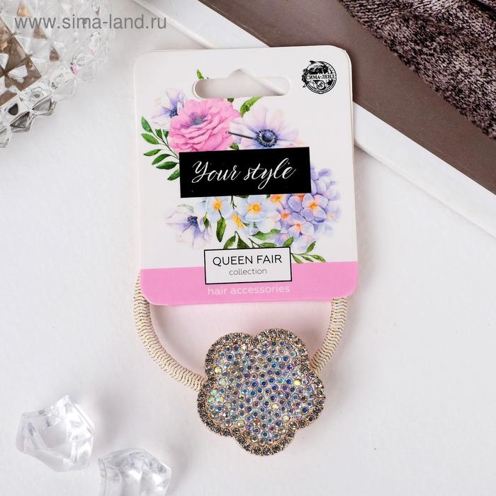 Резинка для волос "Аделина" цветок, 4 см
Резинка для волос "Аделина" цветок, 4 см