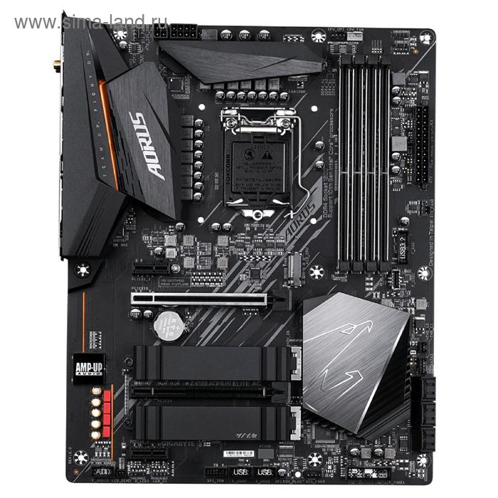 Материнская плата Gigabyte Z490 AORUS ELITE AC, LGA1200, Z490, 4xDDR4, HDMI, ATX
Материнская плата Gigabyte Z490 AORUS ELITE AC, LGA1200, Z490, 4xDDR4, HDMI, ATX