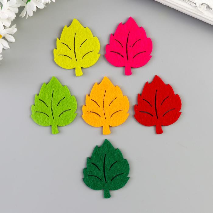 Декор для творчества войлок "Листья берёзы" набор 6 шт 5х6 см
Декор для творчества войлок "Листья берёзы" набор 6 шт 5х6 см
