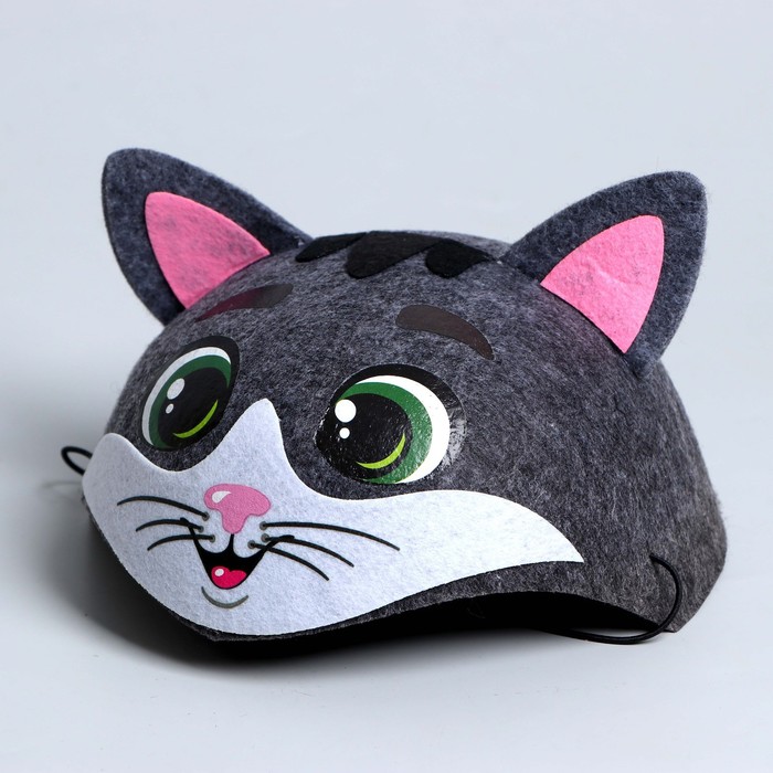 Шляпа карнавальная «Котик», р-р. 52-54
Шляпа карнавальная «Котик», р-р. 52-54