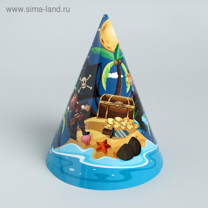 Колпак бумажный «Пираты», набор 6 шт.
Колпак бумажный «Пираты», набор 6 шт.