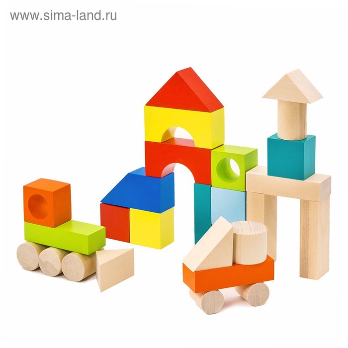 Конструктор «Городок» наполовину окрашенный, 27 элементов
Конструктор «Городок» наполовину окрашенный, 27 элементов