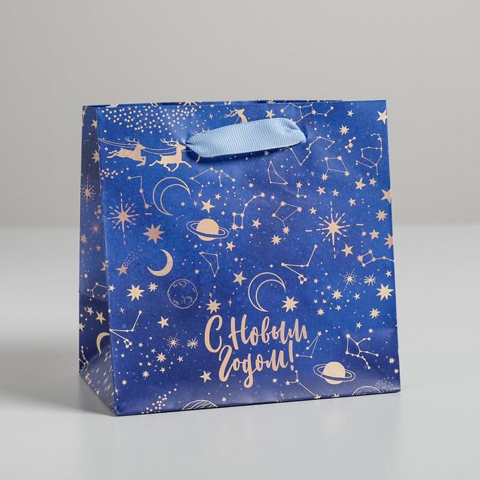 Пакет ламинированный квадратный «Новогодняя ночь», 14 × 14 × 9 см
Пакет ламинированный квадратный «Новогодняя ночь», 14 × 14 × 9 см