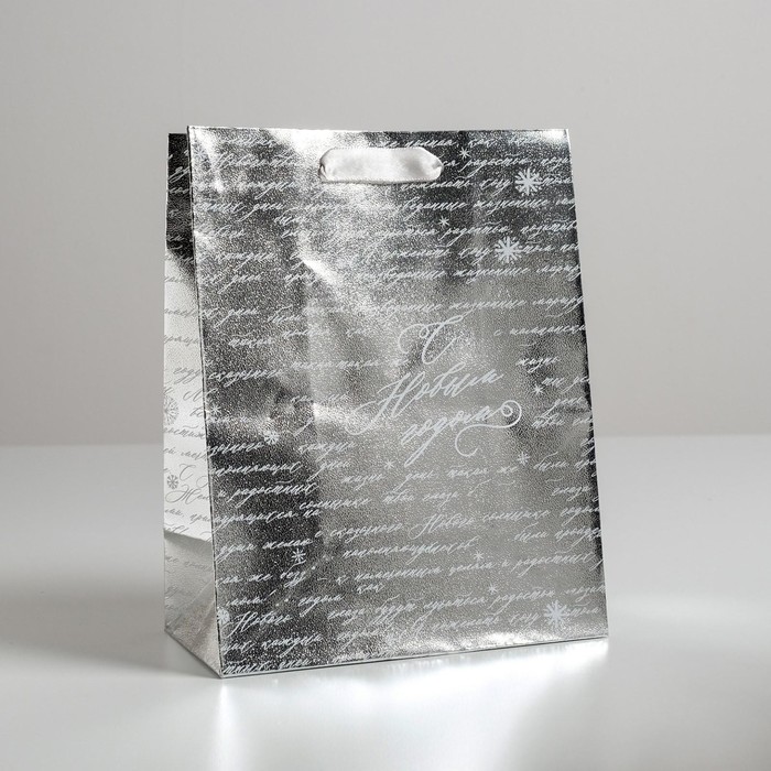 Пакет металлизированный горизонтальный «С Новым годом!», MS 18 х 23 х 10 см
Пакет металлизированный горизонтальный «С Новым годом!», MS 18 х 23 х 10 см