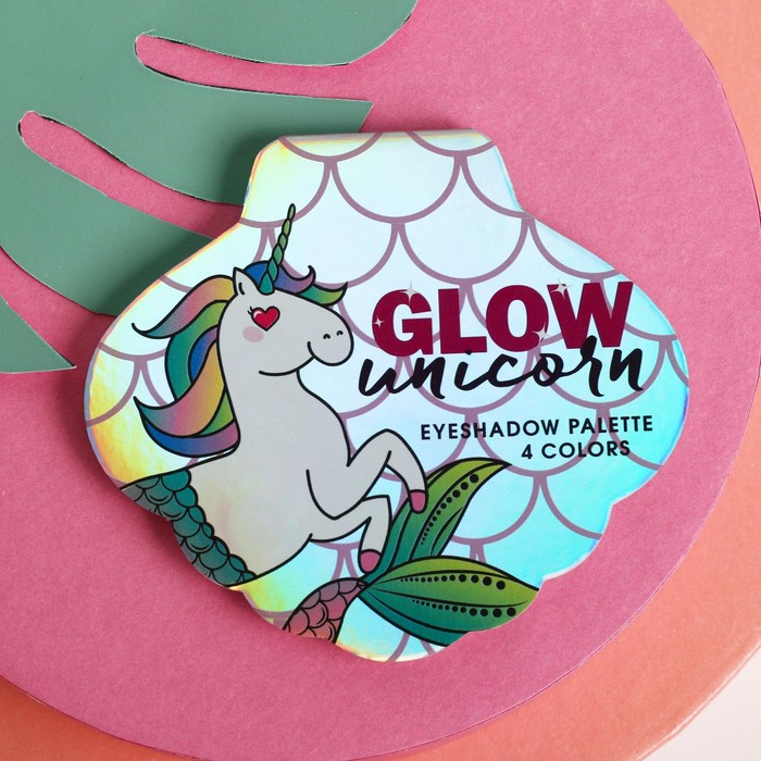 Палетка теней для век Unicorn glow, 4 потрясающих оттенка
Палетка теней для век Unicorn glow, 4 потрясающих оттенка