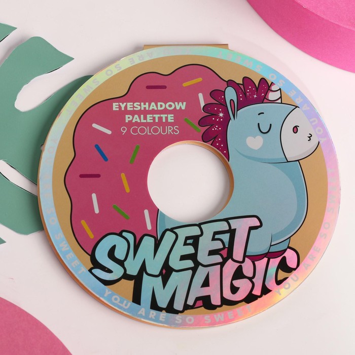 Палетка теней для век Sweet magic, 9 потрясающих оттенков
Палетка теней для век Sweet magic, 9 потрясающих оттенков
