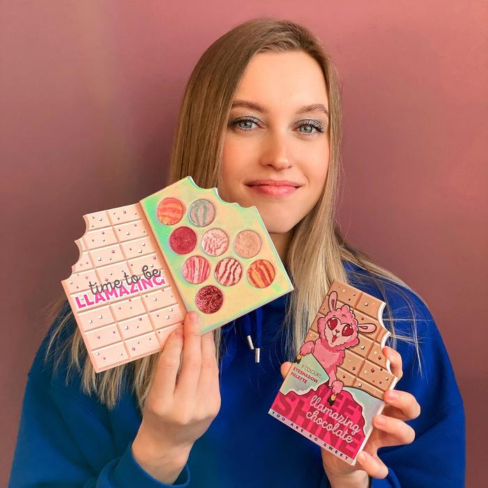 Палетка теней для век Llamazing Chocolate, 9 потрясающих оттенков
Палетка теней для век Llamazing Chocolate, 9 потрясающих оттенков