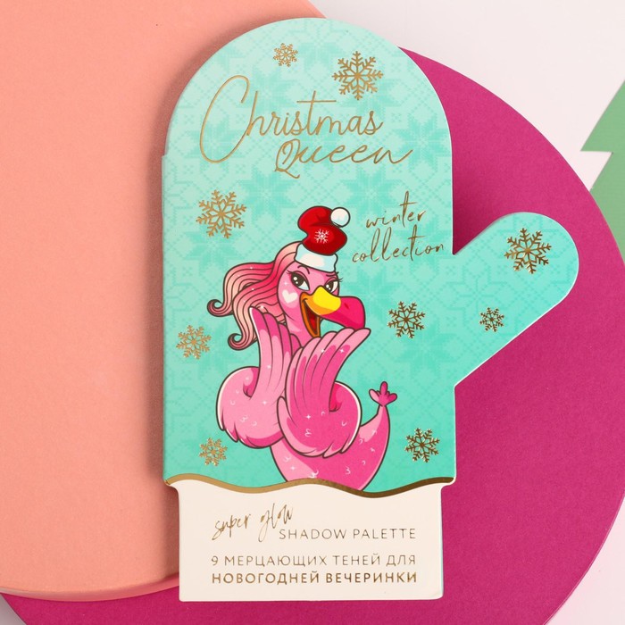 Палетка теней для глаз Christmas Queen, 9 цветов
Палетка теней для глаз Christmas Queen, 9 цветов