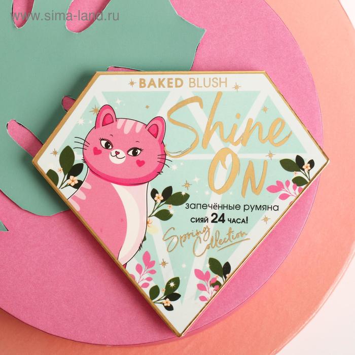 Запеченные румяна "Shine ON"
Запеченные румяна "Shine ON"