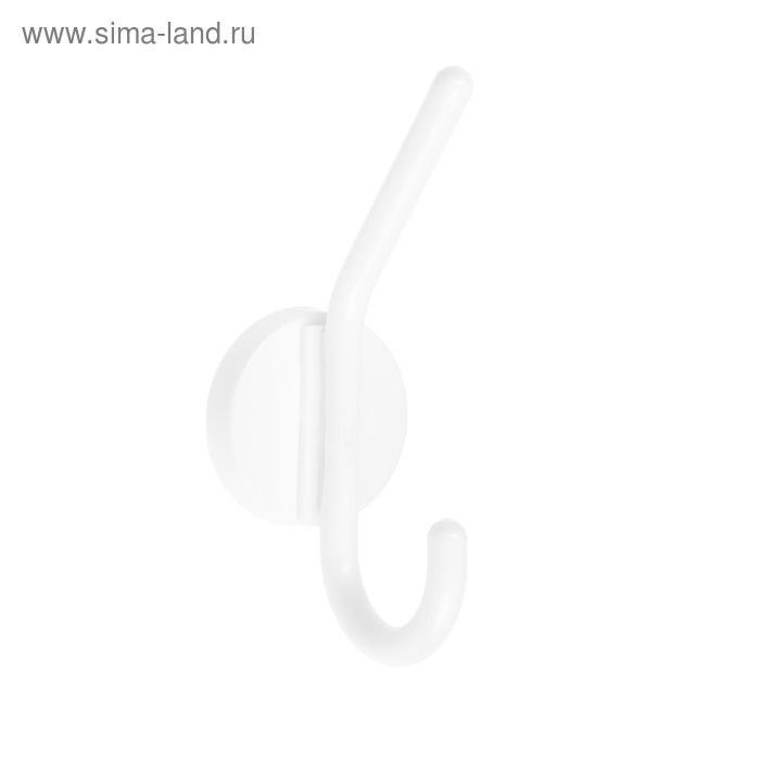 Крючок-вешалка ТУНДРА, однорожковый, белый, 1 шт.
Крючок-вешалка ТУНДРА, однорожковый, белый, 1 шт.