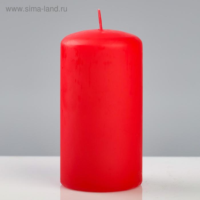 Свеча - цилиндр "Колор", 6×11,5 см, красный
Свеча - цилиндр "Колор", 6×11,5 см, красный