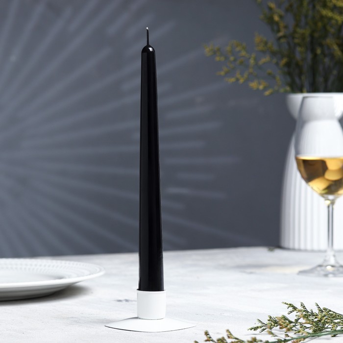 Свечи античные лакированные №40, 2,2×23 см, чёрный
Свечи античные лакированные №40, 2,2×23 см, чёрный