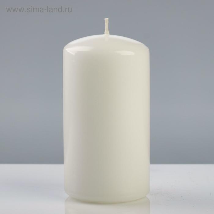 Свеча - цилиндр лакированная, 7×13 см, белая
Свеча - цилиндр лакированная, 7×13 см, белая